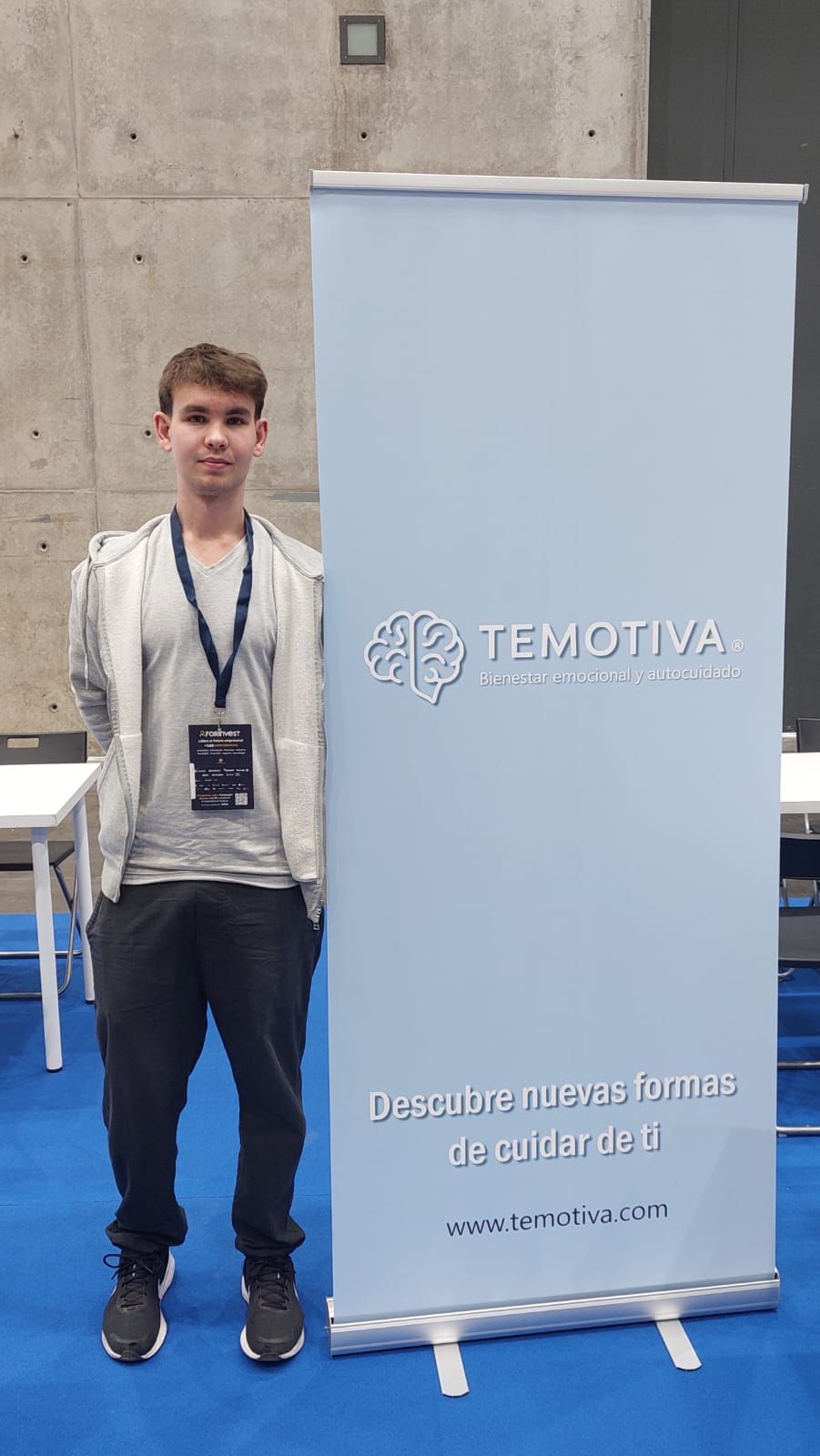 Santiago Suarez Sack from Temotiva at Forinvest 2026