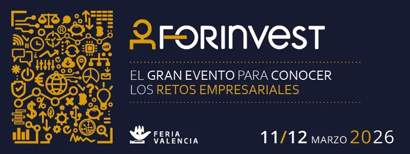 Forinvest 2026 celebrado en Feria Valencia los días 11 y 12 de marzo