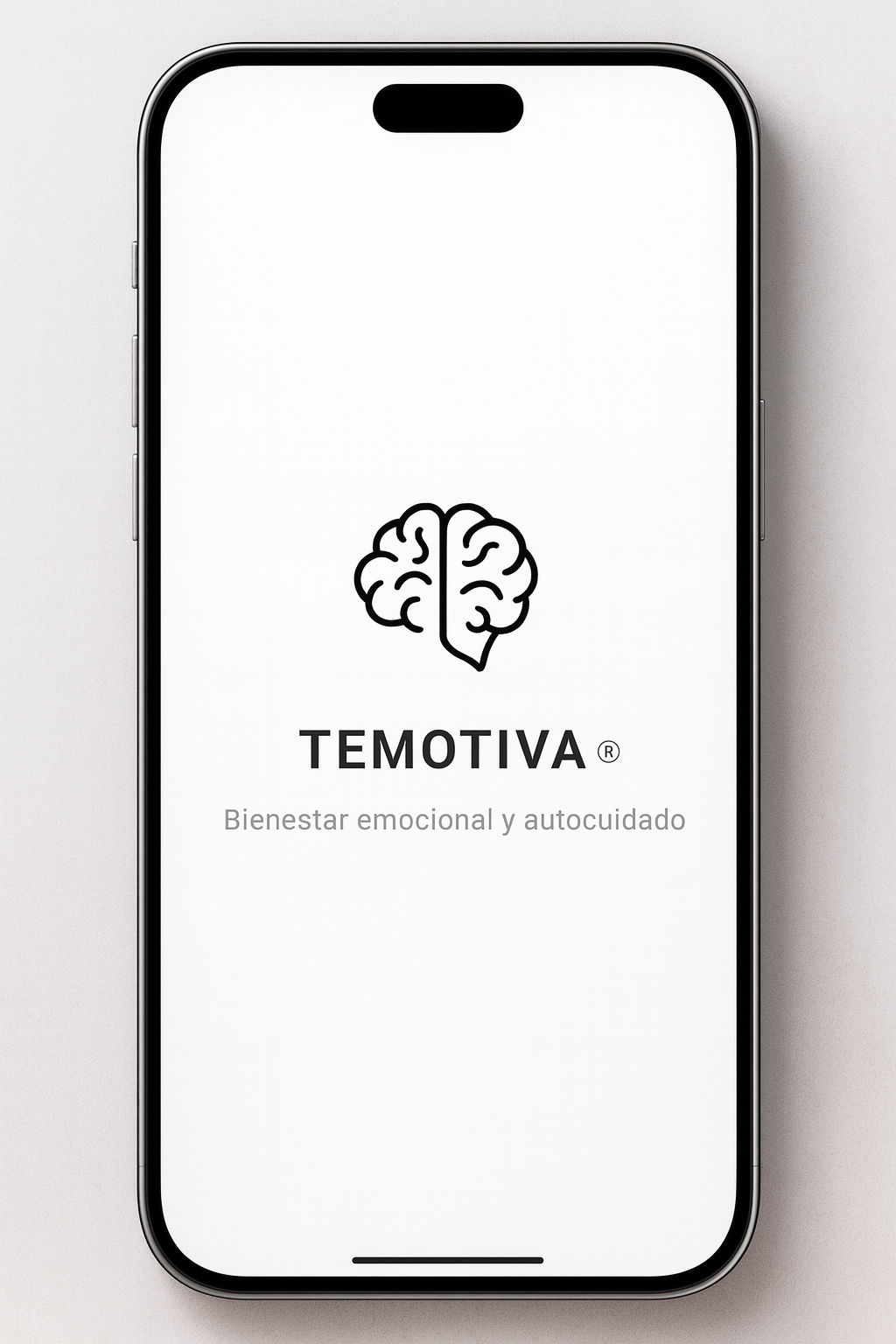 Vista previa de la app Temotiva