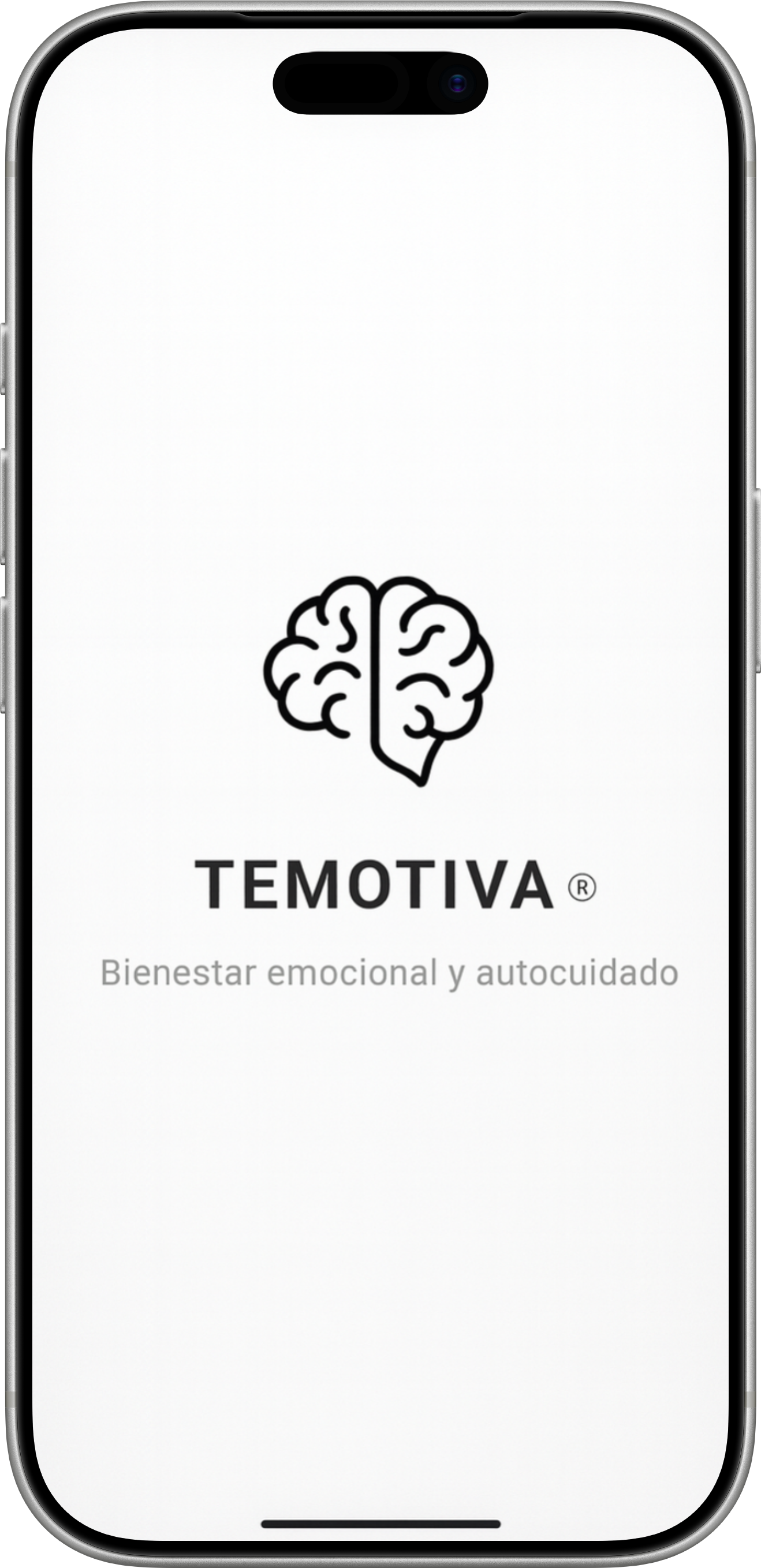 Vista previa de la app Temotiva
